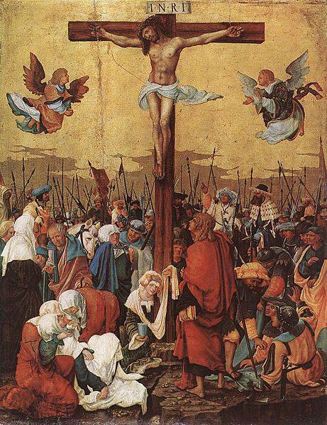 Albrecht Altdorfer Christ on the Cross china oil painting image